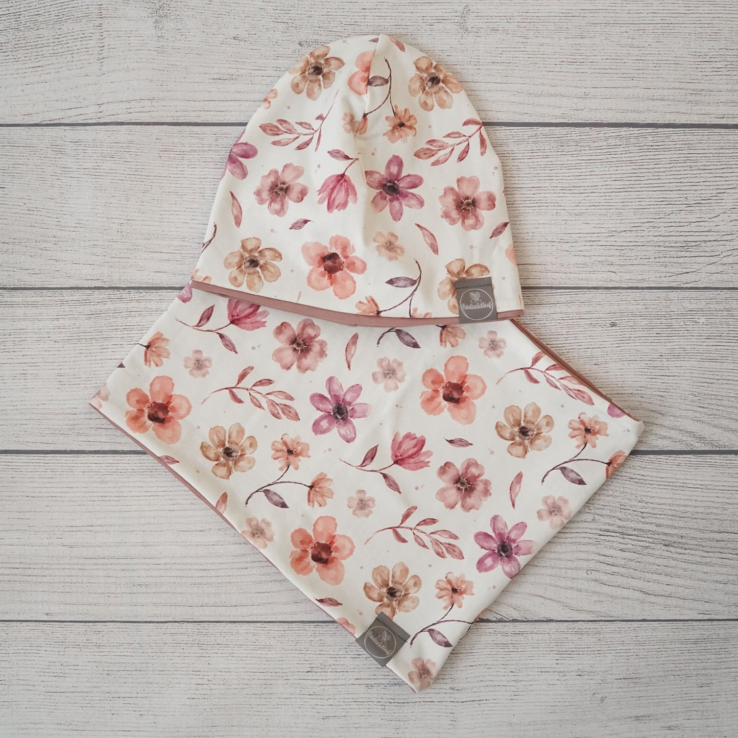 Wende Beanie - Blütenzauber