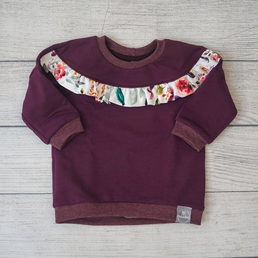Pullover - Hollunderbeere