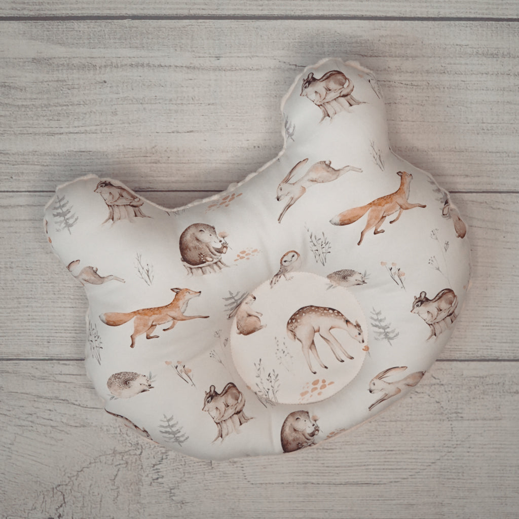 Kuschelfleece / Waldtiere