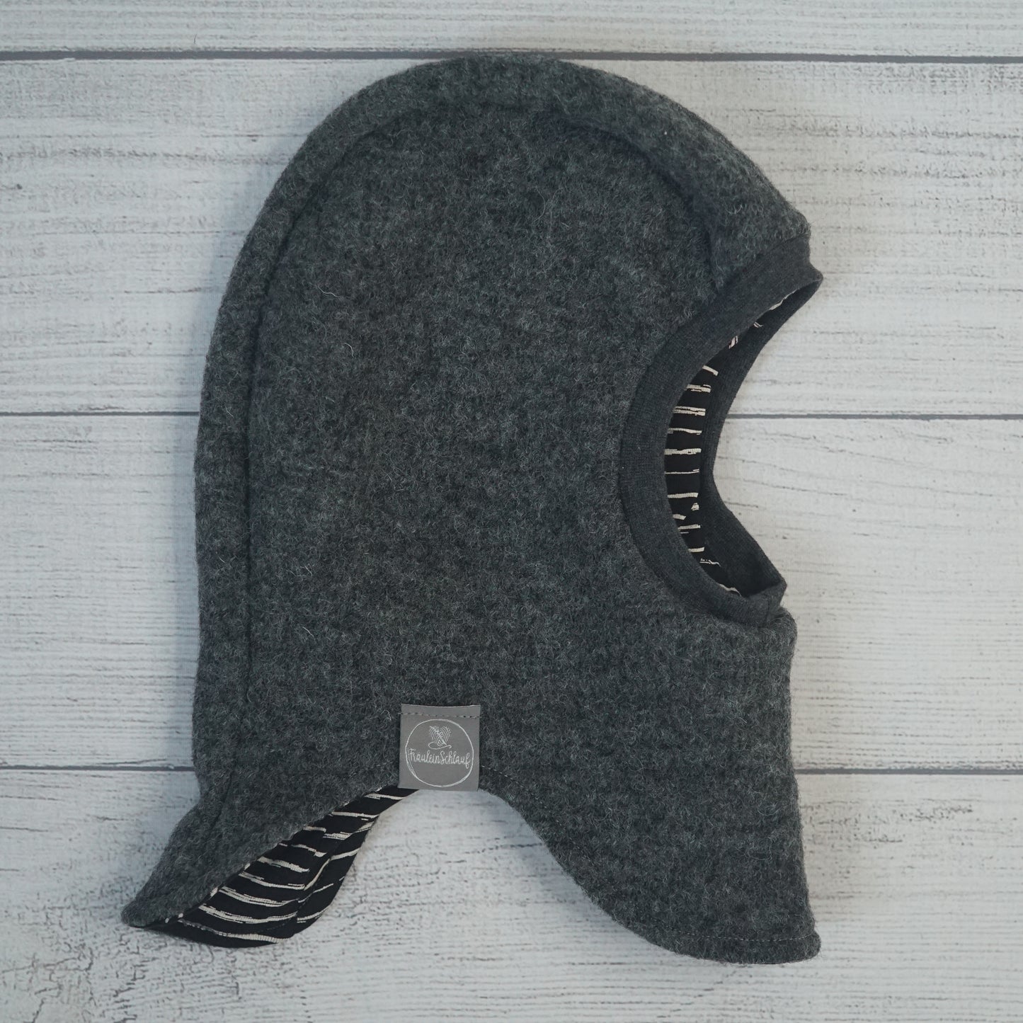 Walkmütze Anthrazit