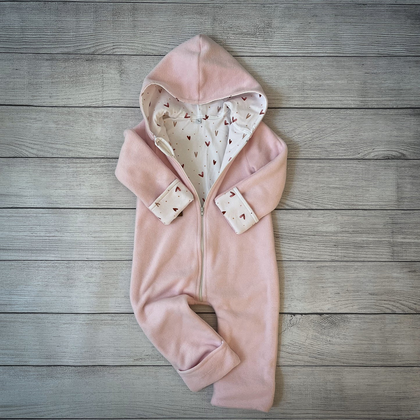 Fleece Overall - Herz