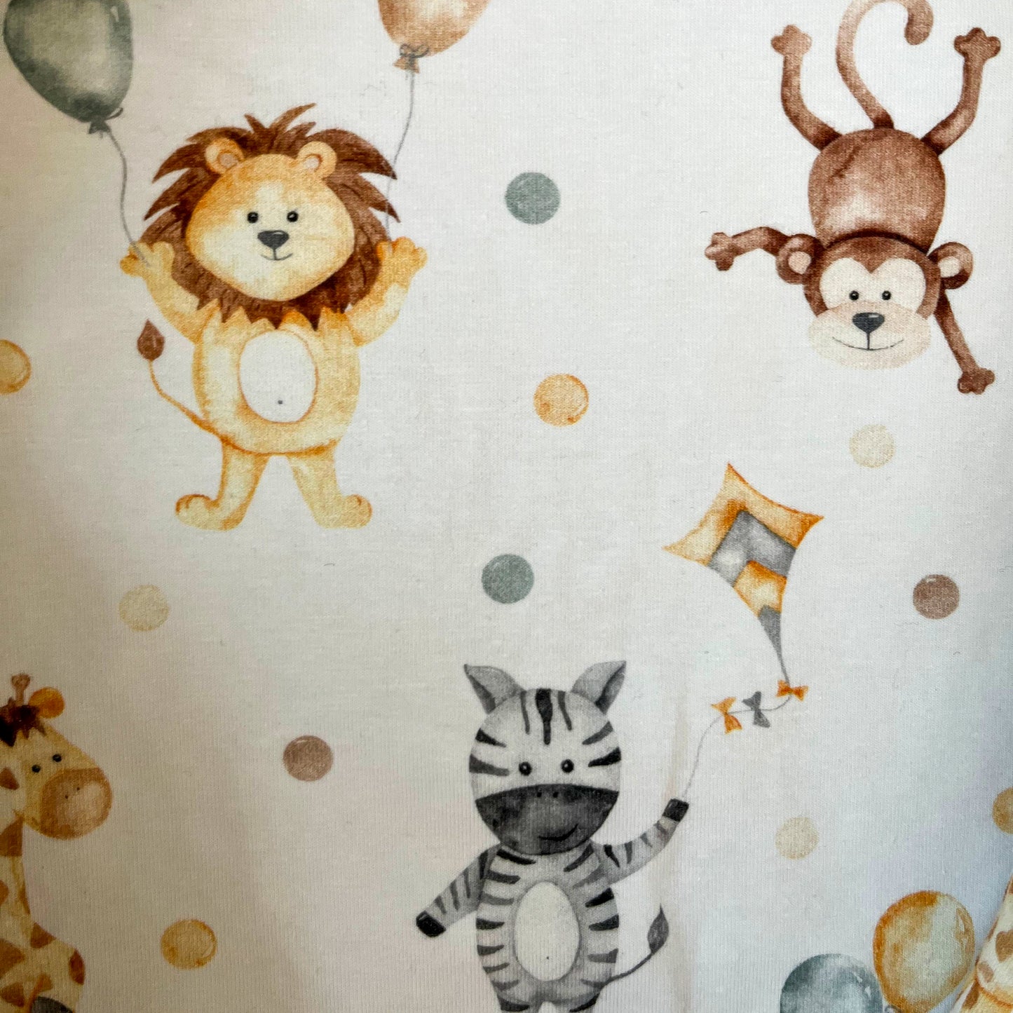 Fleece Overall - Animal Party